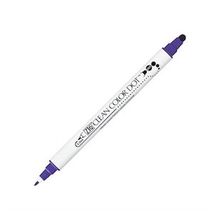 Zig TC-6100-080 Clean Color Dot Mor Çift Taraflı Kalem