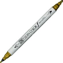 Zig TCS-8000 Altın Clean Color Çift Uçlu Keçe Kalem