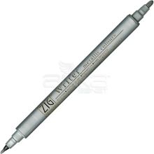 Zig Writer Metallic Colours Çift Uçlu 102 Silver Marker Kalem