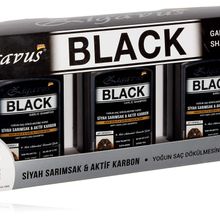 Zigavus Black Sarımsaklı 3 x 300 ml Şampuan