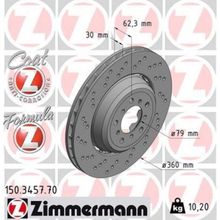 Zimmermann Depomix Fren Diski On Sol Bmw M3 E90 E92 E93 - Renault