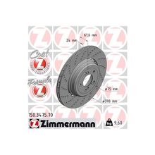 Zimmermann Fren Dıskı Arka Sol Bmw M5 E60 M6 E64