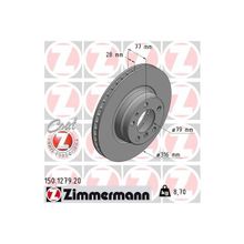 Zimmermann Fren Dıskı On Bmw E38 94 01