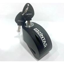 Zintaş Protector Alarmlı Disk Kilidi 6mm 120 Db - Siyah
