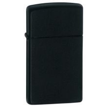 Zippo 1618 Slim Black Matte Çakmak