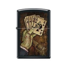Zippo Dead Mans Hand Design Çakmak