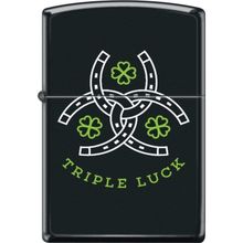 Zippo Triple Luck Design Çakmak