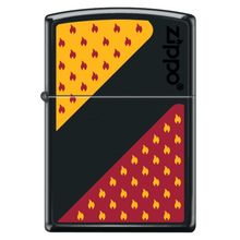 Zippo Yellow And Red Design Çakmak