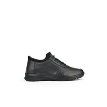 Ziya 143423Z69_000 Hakiki Deri Siyah Erkek Sneaker