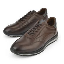 Ziya 1511002Z415 Kahve Hakiki Deri Erkek Sneaker Ayakkabı