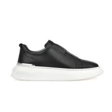 Ziya 151987Z026 Siyah Hakiki Deri Erkek Sneaker