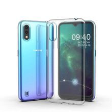 Zore 11335 Galaxy A01 Süper Renksiz Silikon Cep Telefonu Kılıf
