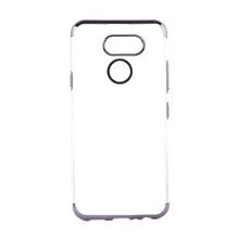 Zore 5F15-11050 Lg K40s Dört Köşeli Lazer Silikon Cep Telefonu Kılıf