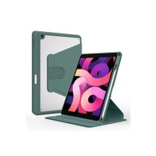 Zore Apple iPad 10.2 2021 9.Nesil Koyu Yeşil Uyumlu Kılıf Nayn Dönebilen Standlı Kılıf