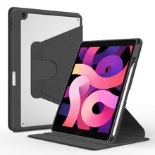 Zore Apple iPad 10.2 2021 9. Nesil Siyah Uyumlu Kılıf Nayn Dönebilen Standlı Kılıf