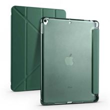 Zore Apple iPad 10.2 8.Nesil Tri Folding Kalem Bölmeli Standlı Kılıf
