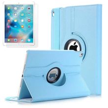 Zore Apple iPad 9.7 2017 5. Nesil Uyumlu Mavi Dönebilen Standlı Kılıf