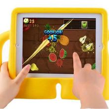 Zore Apple iPad 9.7 2017 5. Nesil Uyumlu Sarı iBuy Standlı Tablet Kılıf