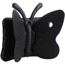 Zore Apple iPad 9.7 2018 Butterfly Standlı - Siyah Kılıf