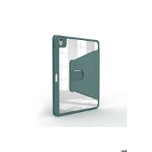 Zore Apple iPad Air 10.9 2020 4. Nesil Uyumlu Koyu Yeşil Nayn Dönebilen Standlı Kılıf