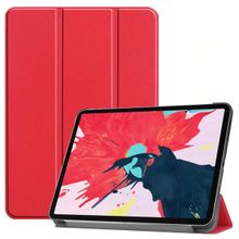 Zore Apple iPad Air 10.9 2022 5. Nesil Uyumlu Kırmızı Smart Cover Standlı 1-1 Kılıf