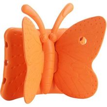 Zore Apple iPad Mini 1 Uyumlu Turuncu Butterfly Standlı Tablet Kılıf