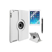 Zore Apple iPad Mini 2-3 Uyumlu Beyaz Dönebilen Standlı Kılıf