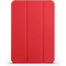 Zore Apple iPad Mini 2021 6. Nesil Uyumlu Kırmızı Smart Cover Standlı 1-1 Kılıf