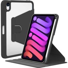 Zore Apple iPad Mini 2021 6. Nesil Uyumlu Siyah Nayn Dönebilen Standlı Kılıf