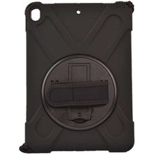 Zore Apple iPad Pro 10.5 7. Nesil Defender Standlı Koruyucu - Siyah Kılıf