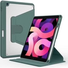 Zore Apple iPad Pro 10.5 7. Nesil Uyumlu Koyu Yeşil Nayn Dönebilen Standlı Kılıf