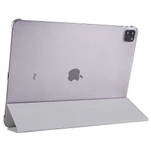 Zore Apple iPad Pro 12.9 2021 5.Nesil Smart Cover Standlı 1-1 Kılıf