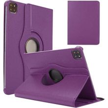 Zore Apple iPad Pro 12.9 2022 M2 Uyumlu Mor Dönebilen Standlı Kılıf