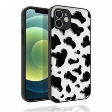 Zore Apple iPhone 12 Desenli Kamera Korumalı Parlak Nora Kapak Kılıf