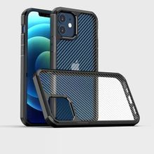 Zore Apple iPhone 12 Mini İnoks Fiber Yüzey Tasarım Cep Telefonu Kılıfı