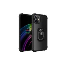 Zore Apple iPhone 12 Mini Uyumlu Siyah Mola Kapak Kılıf
