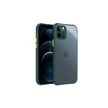 Zore Apple iPhone 12 Pro ​​Kaff Kapak Koyu Yeşil Cep Telefonu Kılıfı