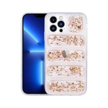 Zore Apple iPhone 12 Pro Max Kamera Korumalı Simli Airbag Dalga Kapak Kılıf