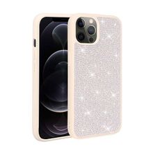 Zore Apple iPhone 12 Pro Max Parlak Taşlı Tasarım Ston Kapak Kılıf