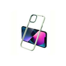 Zore Apple iPhone 12 Pro Max Uyumlu Açık Yeşil Krom Kapak Kılıf