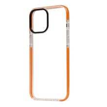 Zore Apple iPhone 12 Pro Max Uyumlu Turuncu Punto Kapak Kılıf