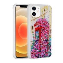 Zore Apple Iphone 12 Simli Desenli Kamera Korumalı Parlak Popy Kapak Kılıf