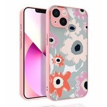 Zore Apple iPhone 13 Desenli Kamera Korumalı Parlak Nora Kapak Kılıf