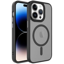 Zore Apple iPhone 13 Mat Arka Yüzey Wireless Şarj Özellikli Zore Flet Magsafe Kapak Kılıf
