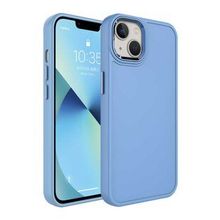Zore Apple iPhone 13 Metal Çerçeve Buton Tasarımlı Sert Botox Kapak Kılıf