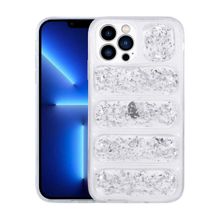 Zore Apple iPhone 13 Pro Max Kamera Korumalı Simli Airbag'li Dalga Kapak Kılıf