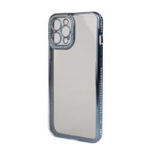 Zore Apple iPhone 13 Pro Max Kamera Korumalı Taşlı Mina Kapak Kılıf