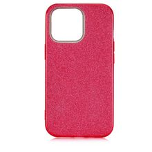 Zore Apple iPhone 13 Pro Max Uyumlu Kırmızı Shining Silikon Kılıf