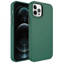 Zore Apple iPhone 13 Pro Metal Çerçeve ve Buton Tasarımlı Sert Botox Kapak Kılıf
