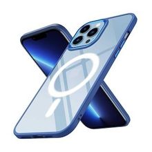 Zore Apple Iphone 13 Pro Wireless Şarj Özellikli Krom Magsafe Silikon Cep Telefonu Kılıfı
